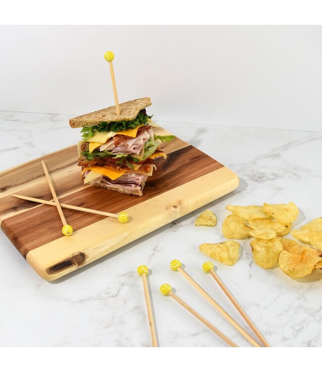 Racquet Inc. Tennis Ball Cocktail Picks (20-Pack)