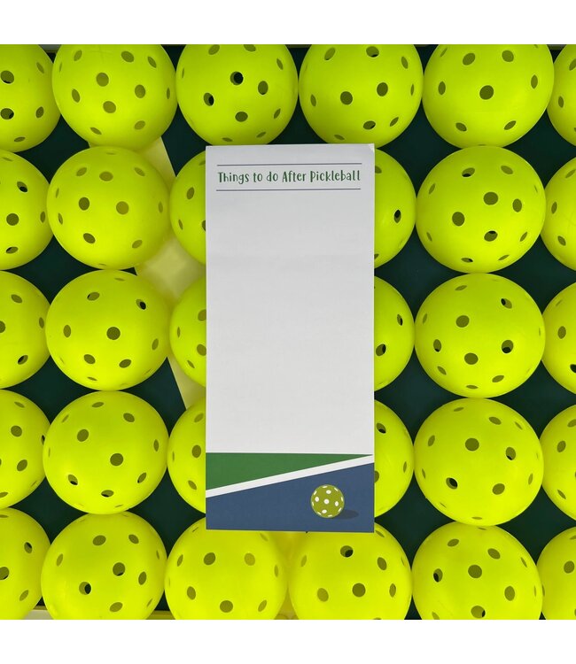 Racquet Inc. Pickleball Notepad
