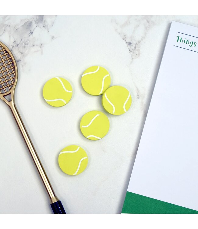Racquet Inc. Tennis Ball Erasers (5-Pack)