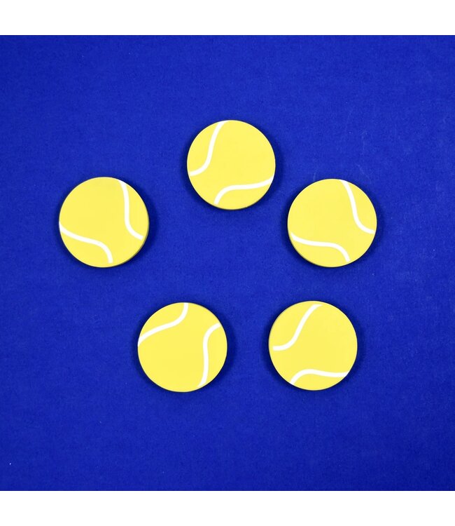 Racquet Inc. Tennis Ball Erasers (5-Pack)
