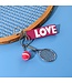 Racquet Inc. Tennis Racquet Keychain