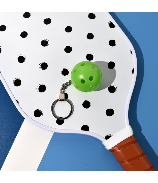 Racquet Inc. 3D Pickleball Keychain