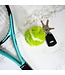 Racquet Inc. Furry Tennis Ball Keychain