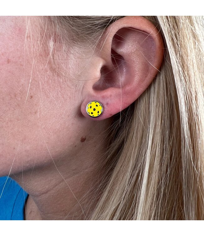 Racquet Inc. Pickleball Ball Earrings
