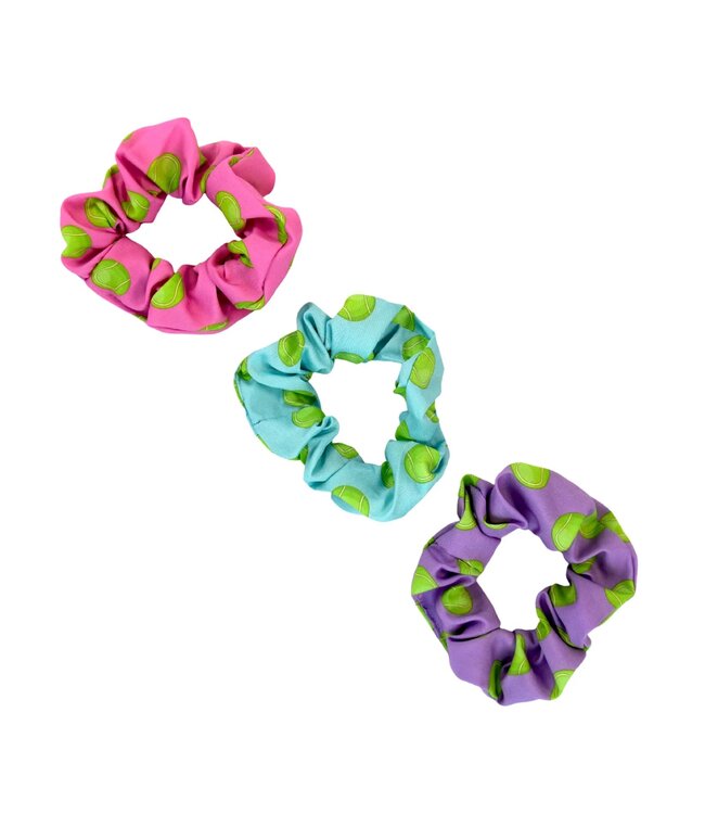 Racquet Inc. Tennis Ball Scrunchies (3-Pack)