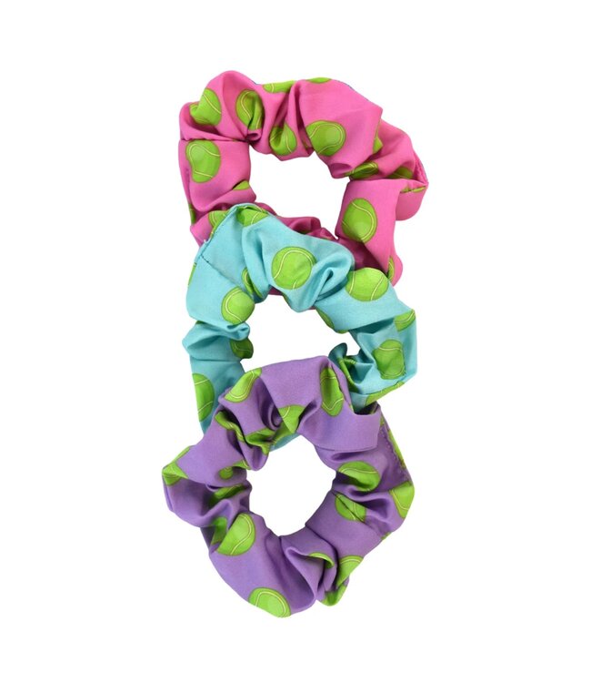 Racquet Inc. Tennis Ball Scrunchies (3-Pack)