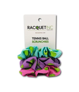 Racquet Inc. Tennis Ball Scrunchies (3-Pack)
