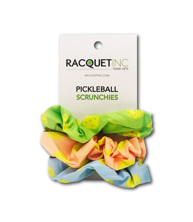 Racquet Inc. Pickleball Scrunchies (3-Pack)