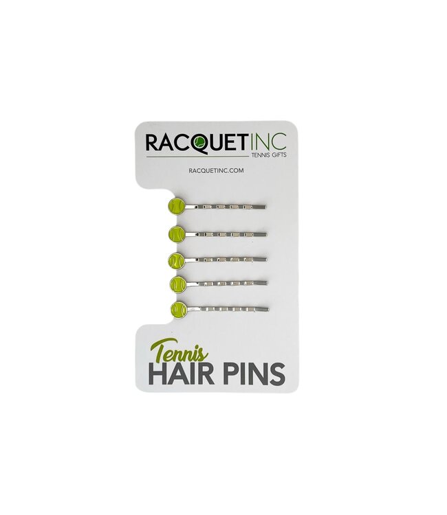 Racquet Inc. Tennis Ball Hair Pins (5-Pack)