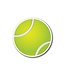 Racquet Inc. Tennis Ball Magnet