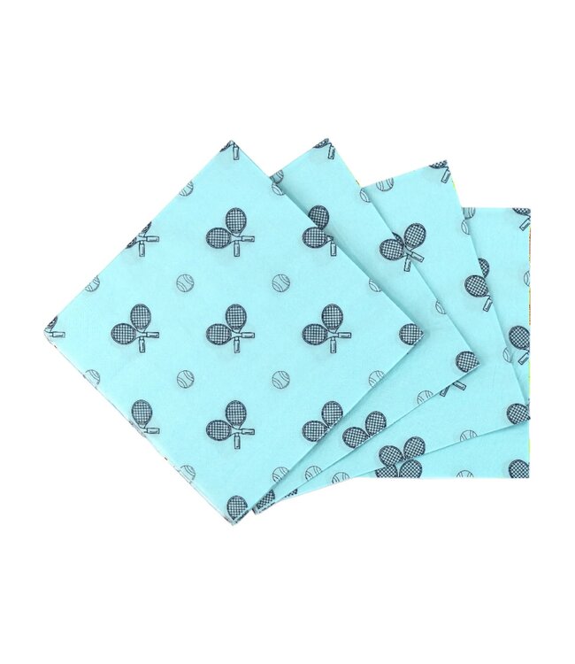 Racquet Inc. Tennis Cocktail Napkins (20-Pack)