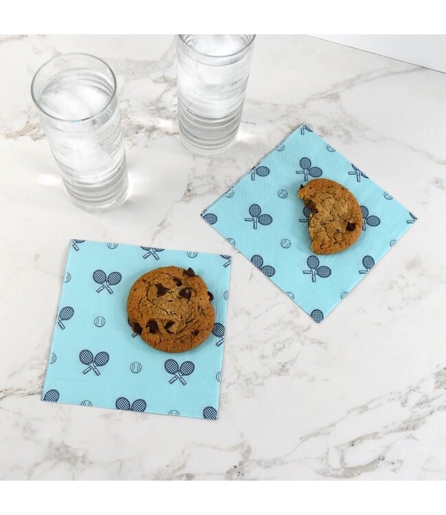 Racquet Inc. Tennis Cocktail Napkins (20-Pack)
