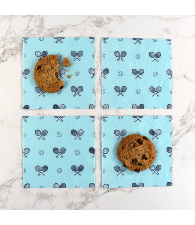 Racquet Inc. Tennis Cocktail Napkins (20-Pack)