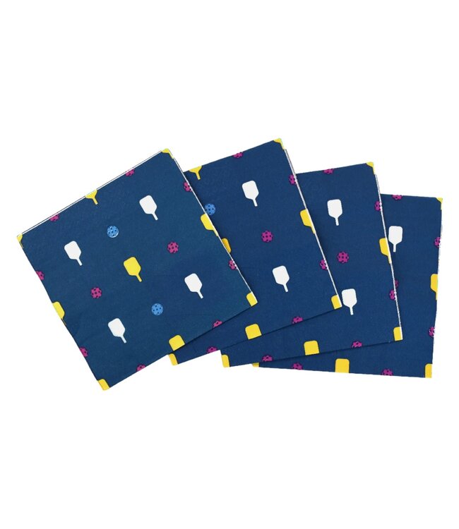 Racquet Inc. Pickleball Cocktail Napkins (20-Pack)