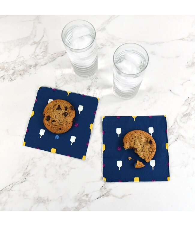 Racquet Inc. Pickleball Cocktail Napkins (20-Pack)