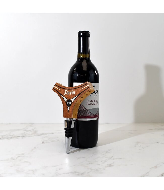 Racquet Inc. Antique Wooden Tennis Racquet Wine Bottle Opener