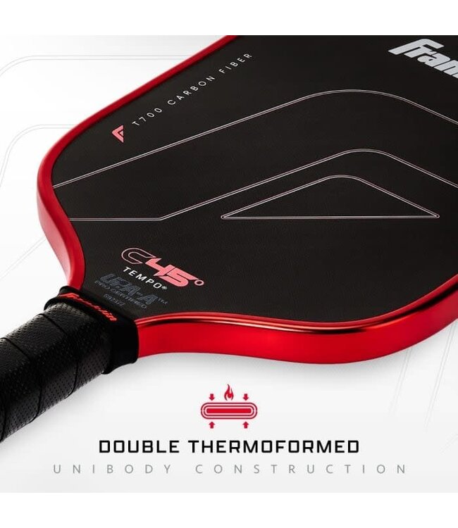 Franklin Sports Inc. C45 Paddle Tempo 16mm Red