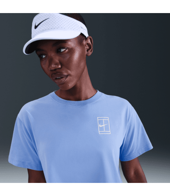 Nike Short-Sleeve Cropped Tennis T-Shirt W's