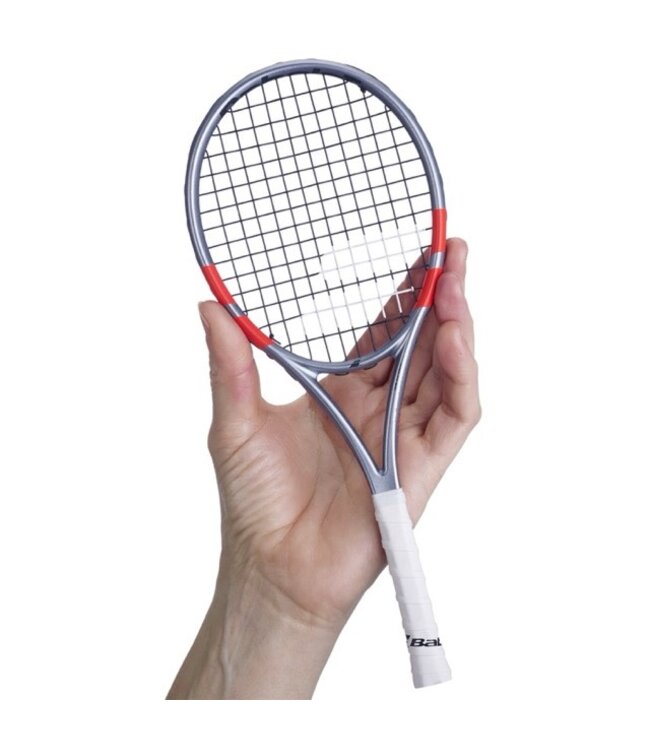 Babolat Mini Racquet Pure Strike Gen4 Grey/Neon Red