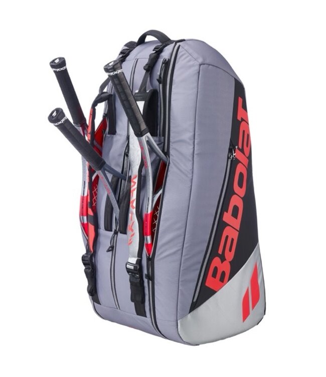 Babolat RH9 Pure Strike Grey/Neon Red