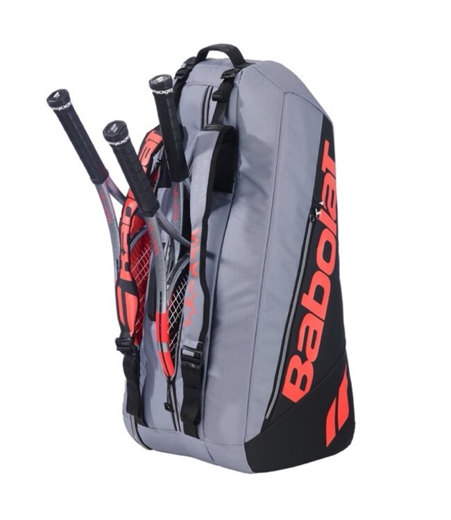 Babolat RH6 Pure Strike Grey/Neon Red