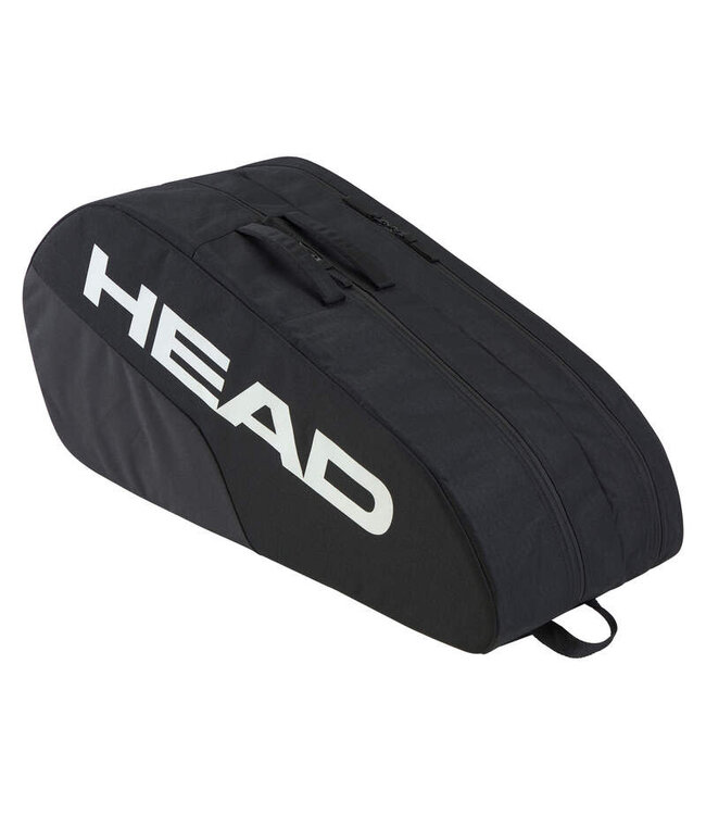 Head/Penn Base Racquet Bag M 6 Pack Black/White