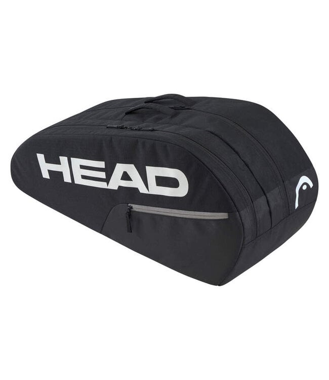 Head/Penn Base Racquet Bag M 6 Pack Black/White