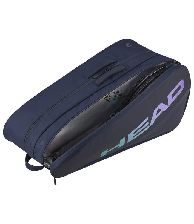 Head/Penn Tour Racquet Bag L 9 Pack Navy