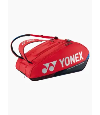Yonex Pro Racquet Bag 9 Pack Scarlet