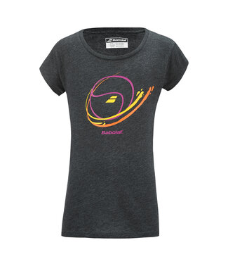 Babolat Exercise Message Tee Girl's Black