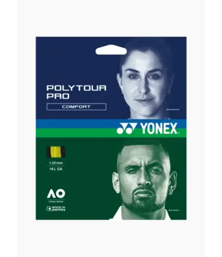 Yonex Polytour Pro 16L 125 Flash Yellow
