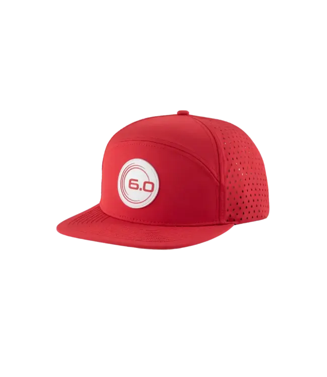 Six 6.0 Zero Six Zero Outback SnapBack Ruby Red