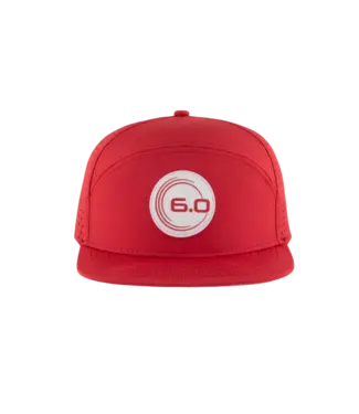 Six 6.0 Zero Six Zero Outback SnapBack Ruby Red