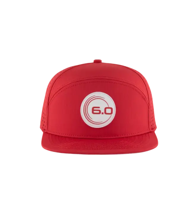 Six 6.0 Zero Six Zero Outback SnapBack Ruby Red