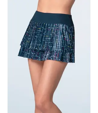 Lucky In Love Lovin' Boucle' Pleated Skirt W's