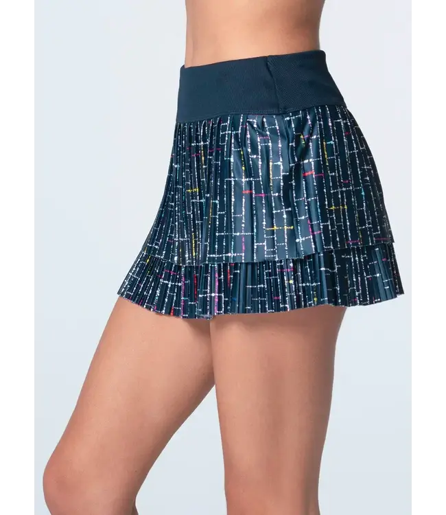 Lucky In Love Lovin' Boucle' Pleated Skirt W's