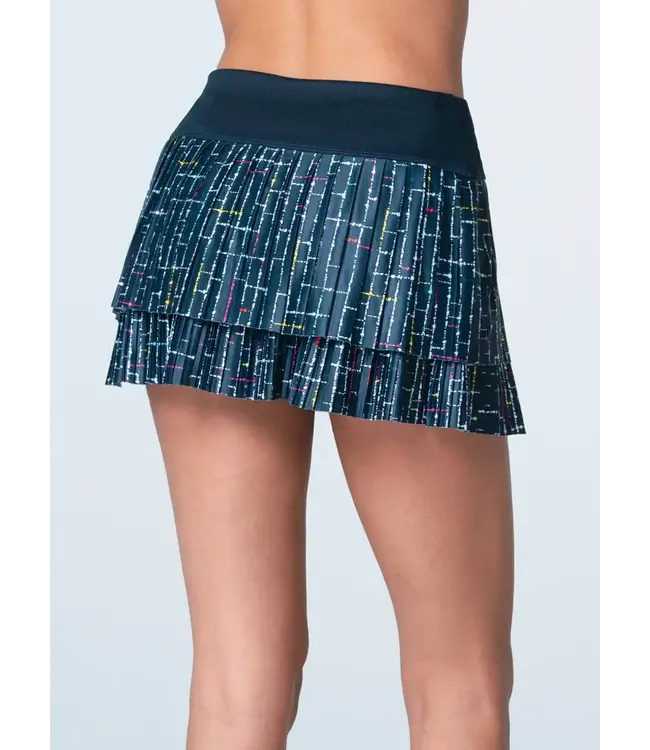 Lucky In Love Lovin' Boucle' Pleated Skirt W's