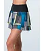 Lucky In Love Stripe it Up Pleated Skirt W's