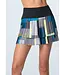 Lucky In Love Stripe it Up Pleated Skirt W's