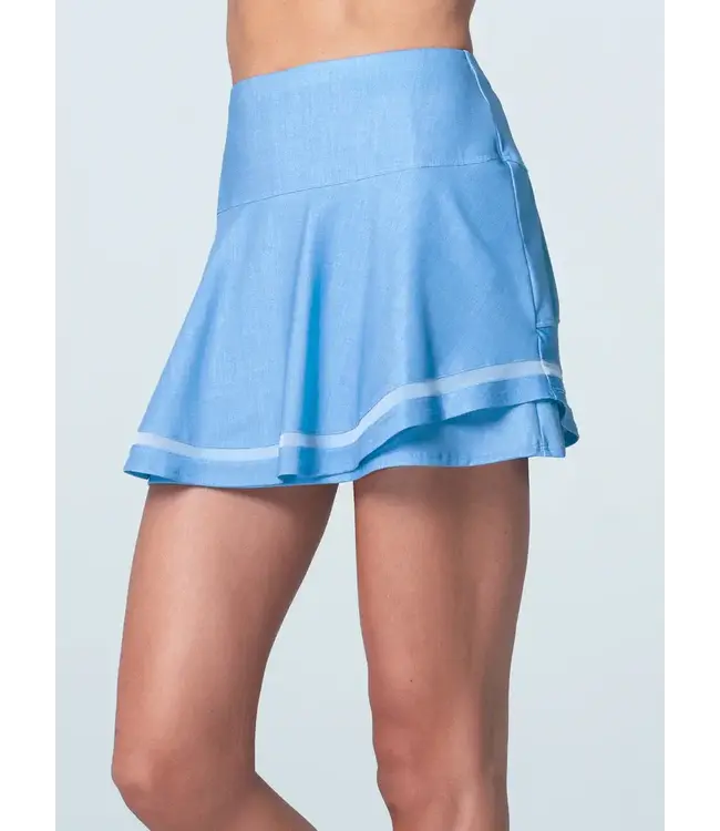 Lucky In Love Linen Play Skirt W's