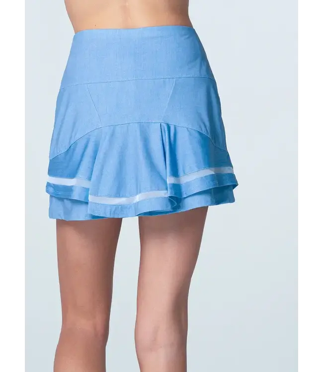 Lucky In Love Linen Play Skirt W's