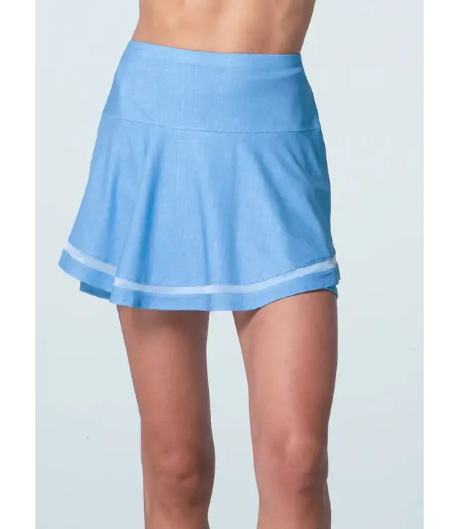 Lucky In Love Linen Play Skirt W's