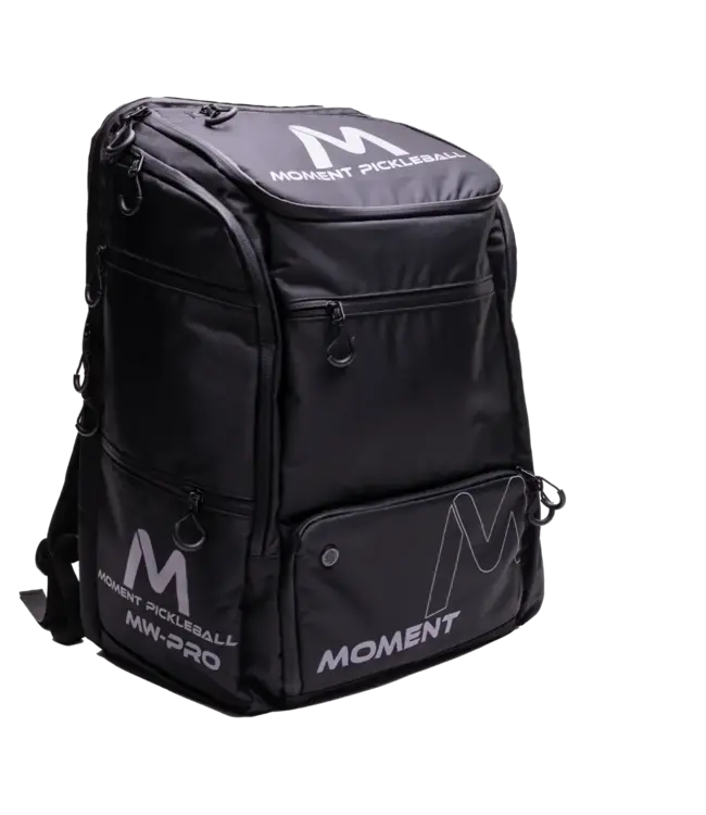 Moment Pickleball MW-Pro Travel Backpack Black w/ Yellow