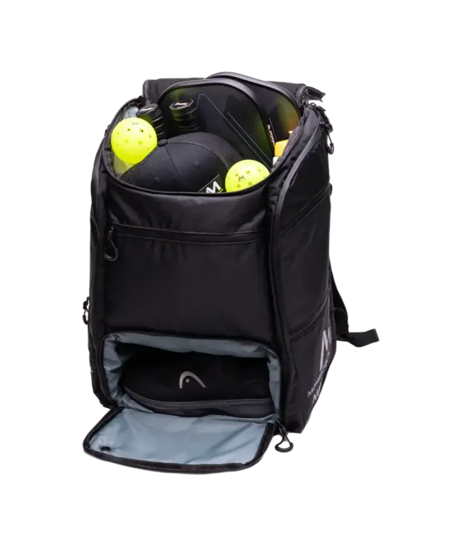 Moment Pickleball MW-Pro Travel Backpack Black w/ Yellow