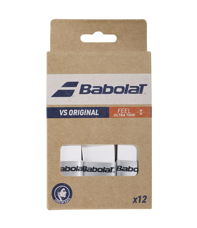 Babolat VS Original Overgrip 12 Pack White