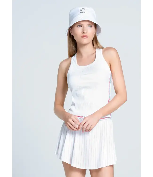 Lucky In Love High Waist Retro Skirt 13.5"