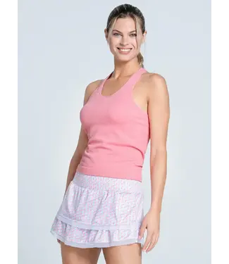 Lucky In Love Seamless Scoop Neck Tank w/ Bra