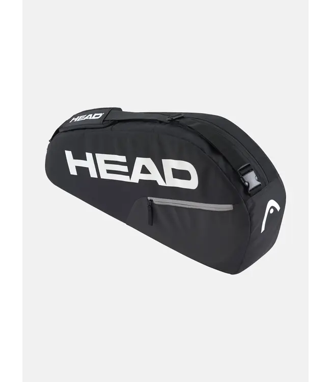 Head/Penn Base Racquet Bag S 3 Pack Black/White