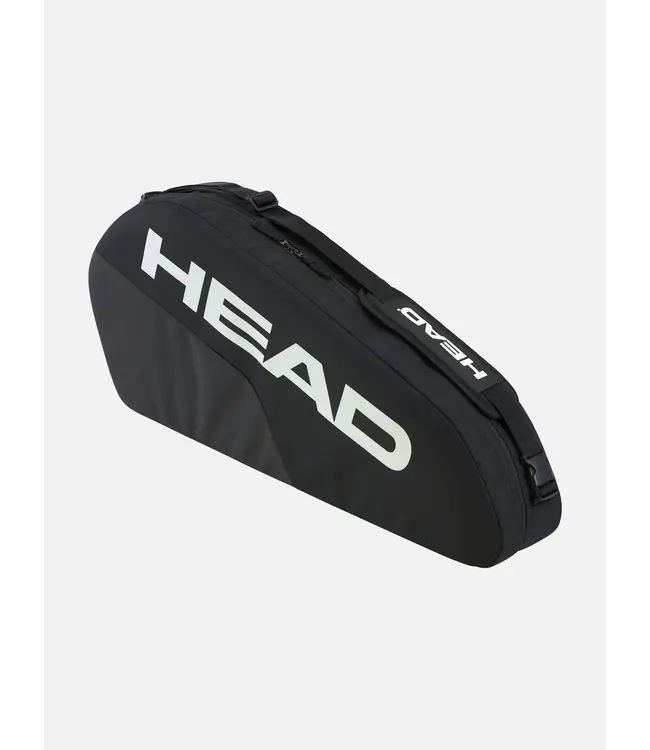 Head/Penn Base Racquet Bag S 3 Pack Black/White