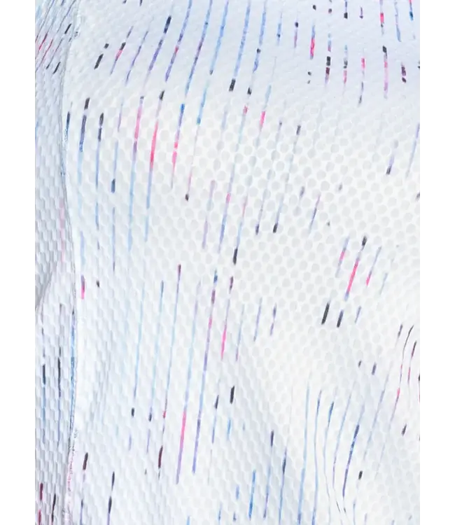 Lucky In Love Love Me Blue Tie Tank White